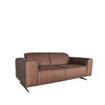 Bank Modena - Bruin - Microfiber - 2-Zits