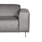 Bank Modena - Grijs - Microfiber - 2-Zits