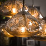 Hanglamp  4+3 cloud / Oud zilver