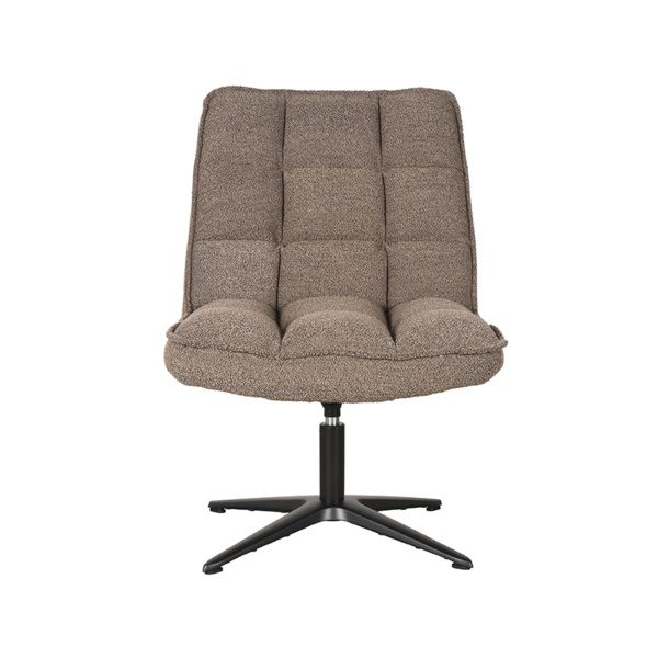 Fauteuil Vince - Bruin - Boucle
