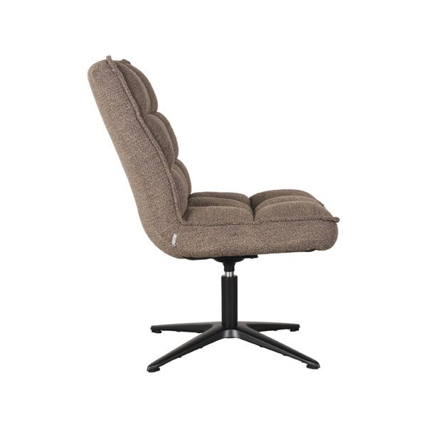 Fauteuil Vince - Bruin - Boucle