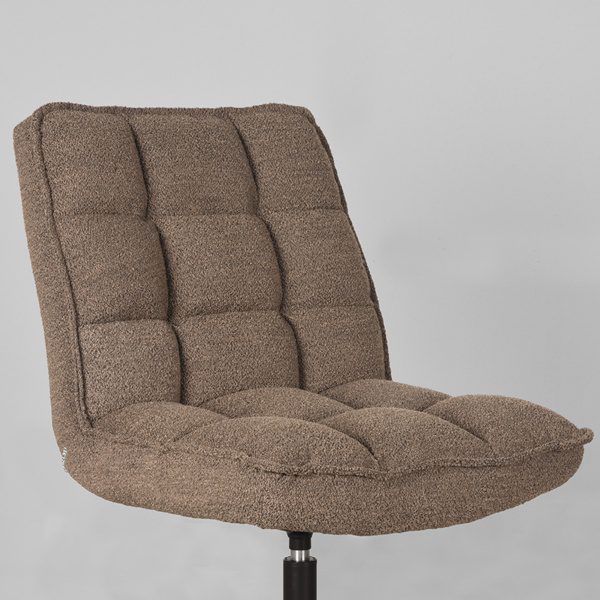 Fauteuil Vince - Bruin - Boucle