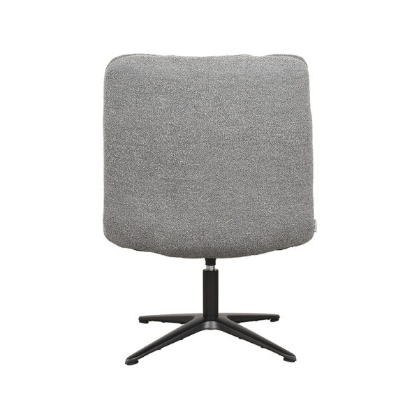 Fauteuil Vince - Grijs - Boucle