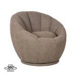 Fauteuil Crown - Bruin - Boucle