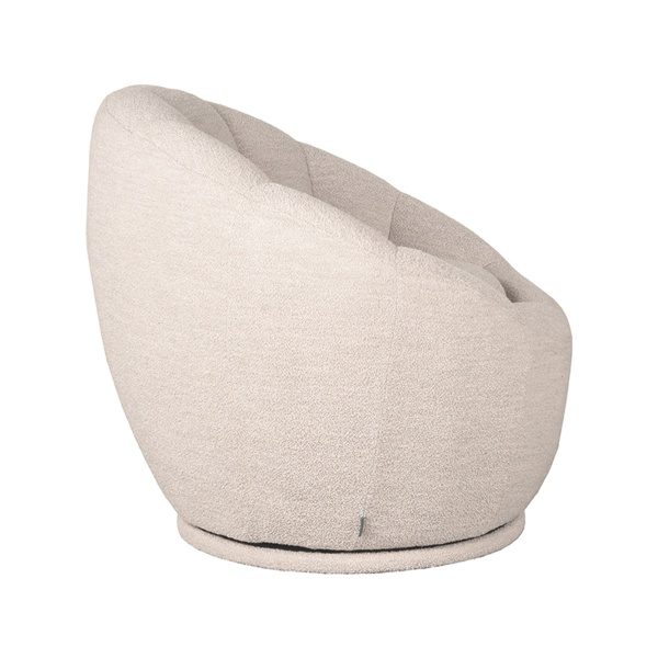Fauteuil Crown - Naturel - Boucle