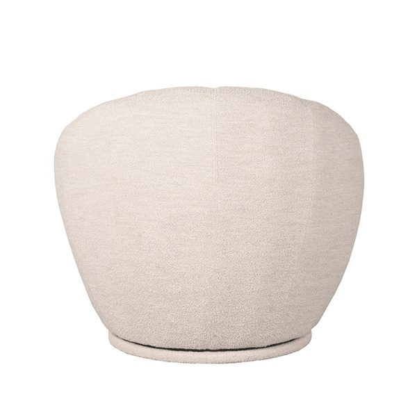 Fauteuil Crown - Naturel - Boucle