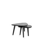 Salontafel Set Rock - Zwart - Mangohout