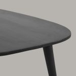 Salontafel Set Rock - Zwart - Mangohout