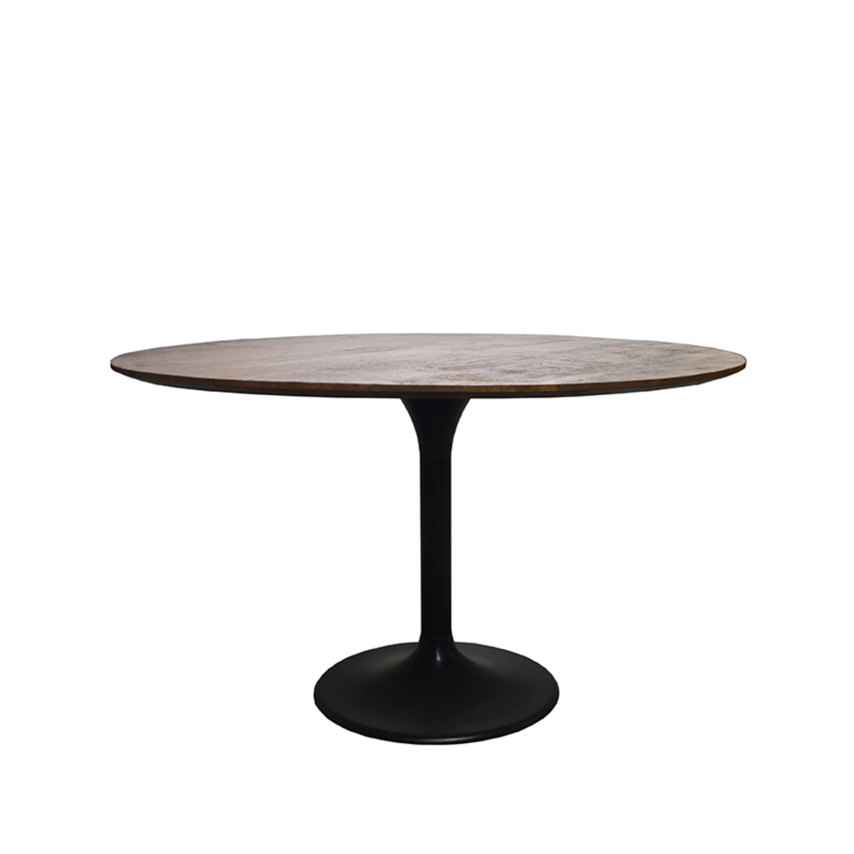 Eettafel Otto 130x130x75 cm - Espresso - Mangohout