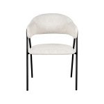 Set V 2 - Eetkamerstoel Lowen - Ivory - Boucle