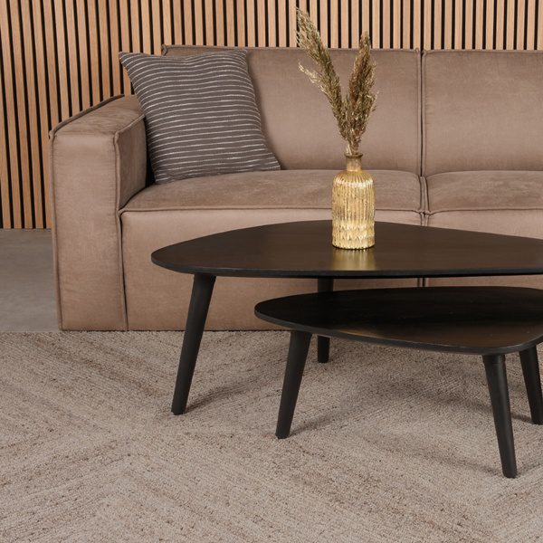 Vloerkleden Blendy - Taupe - Wol