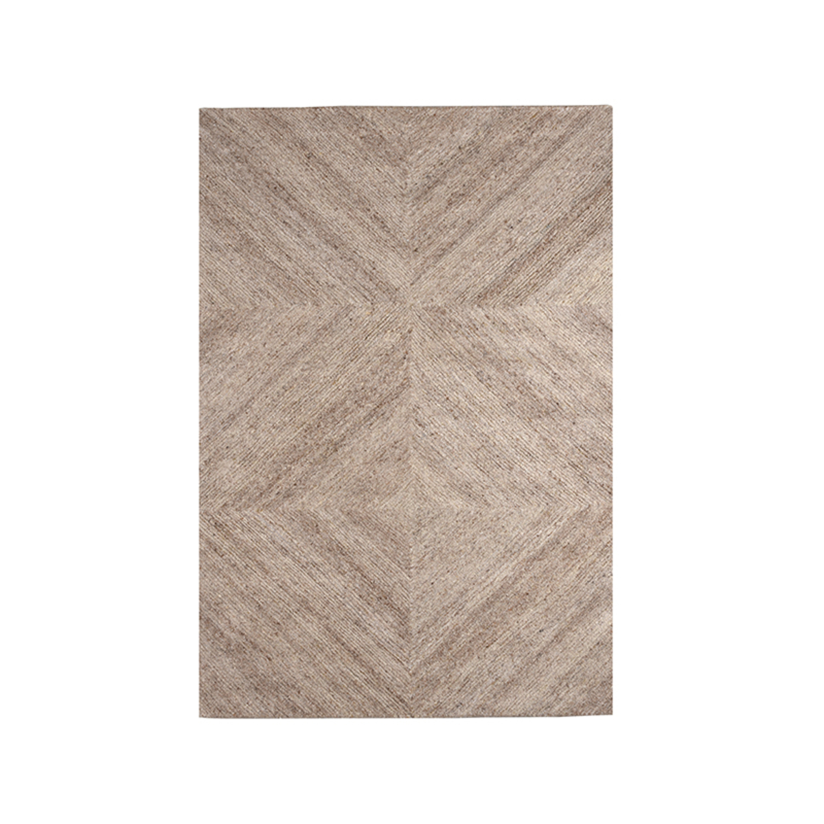 Vloerkleden Blendy - Taupe - Wol