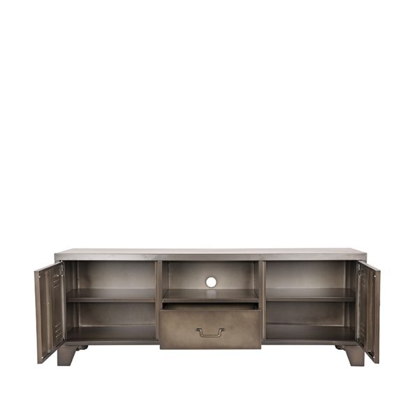 Tv-meubel Fence - Vintage Metaal - Metaal