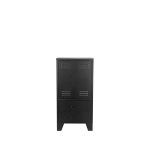 Bergkast Fence - Zwart - Metaal - 2-Deurs laag