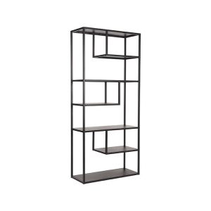 Boekkast Loft - Zwart - Metaal