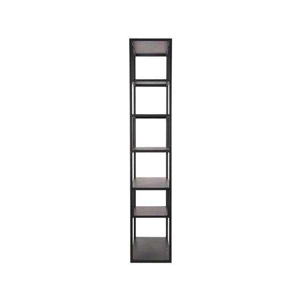 Boekkast Loft - Zwart - Metaal