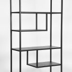 Boekkast Loft - Zwart - Metaal