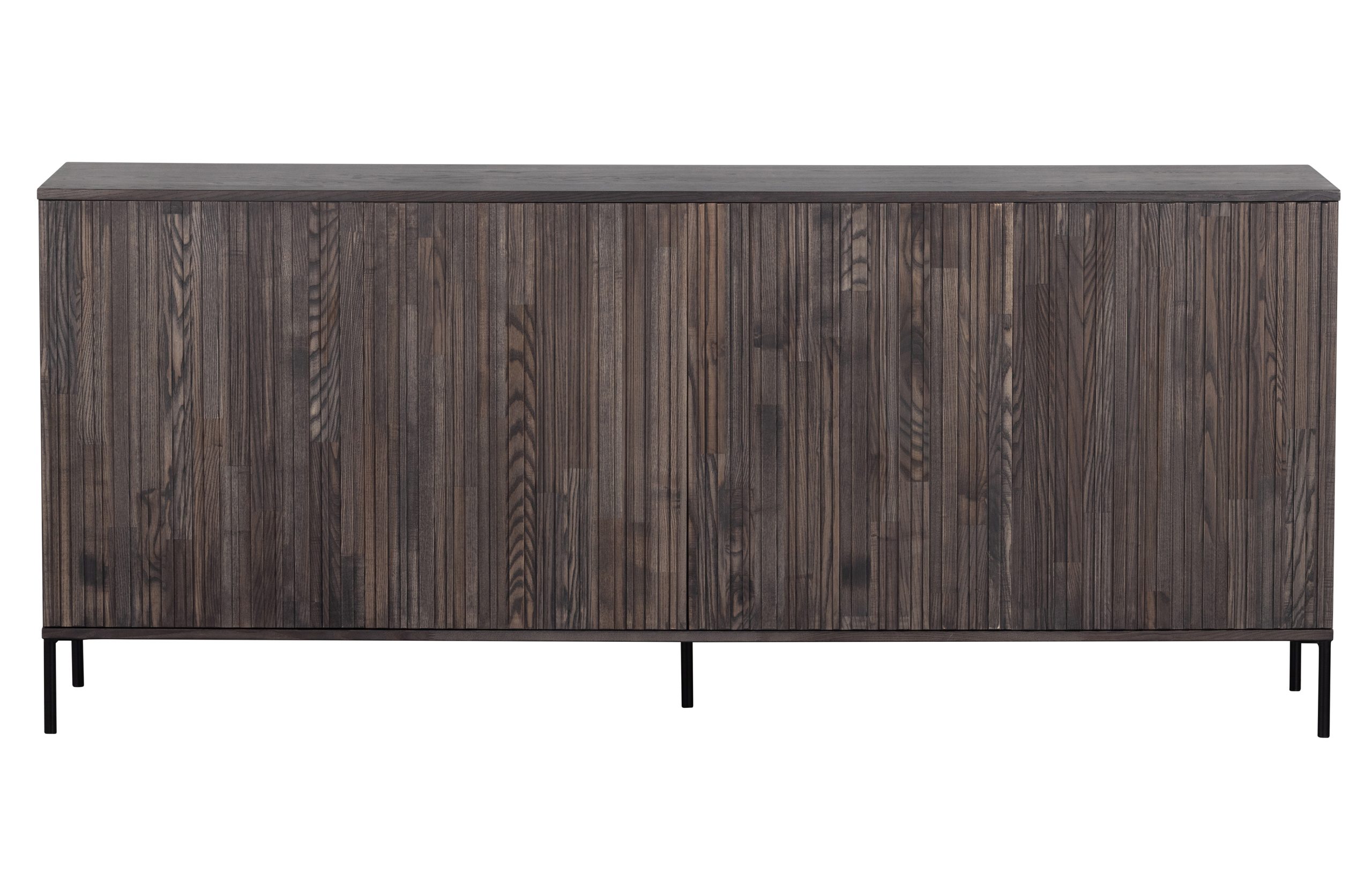 New Gravure Dressoir 200 Cm Essen Massief Espresso [fsc]