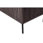 New Gravure Dressoir 200 Cm Essen Massief Espresso [fsc]