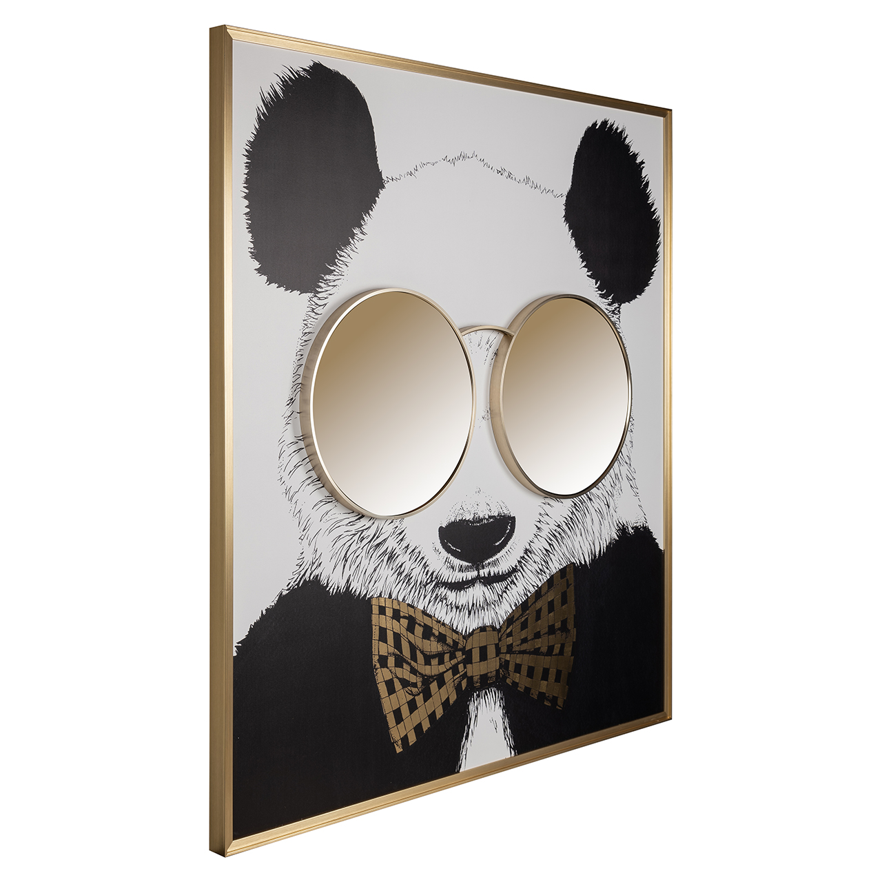 Wall art shiny Panda