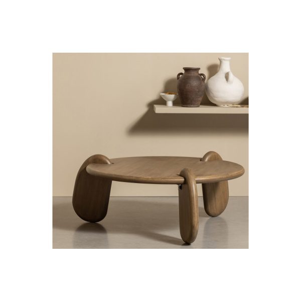 Imbue Salontafel Mango Hout Walnoot