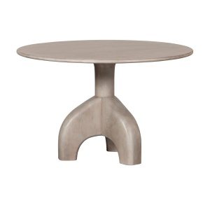 Smooth Eettafel Mango Hout Naturel Finish 76xØ120cm