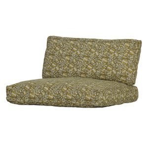 Set - Bloom Zit-/rugkussen 90cm Groen/bruin