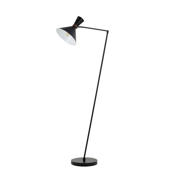 Vloerlamp 70x28x194 cm HOODIES mat zwart