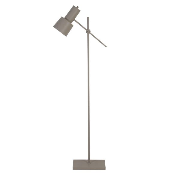 Vloerlamp 31x19x141-155 cm PRESTON mat zand