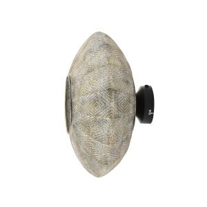 Wandlamp 37,5x22 cm LAVELLO antiek goud-wit