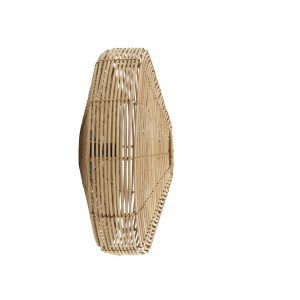 Wandlamp 51x21 cm MATAKA rotan naturel