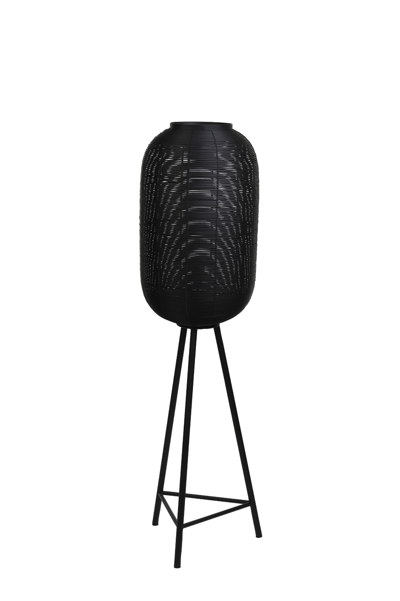 Vloerlamp driepoot 35x136 cm TOMEK mat zwart
