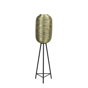 Vloerlamp driepoot 35x136 cm TOMEK antiek brons
