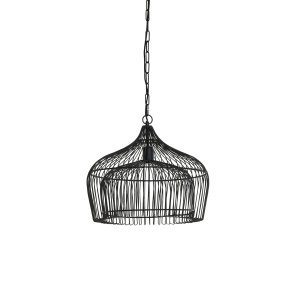 Hanglamp 44x39 cm KRISTEL mat zwart