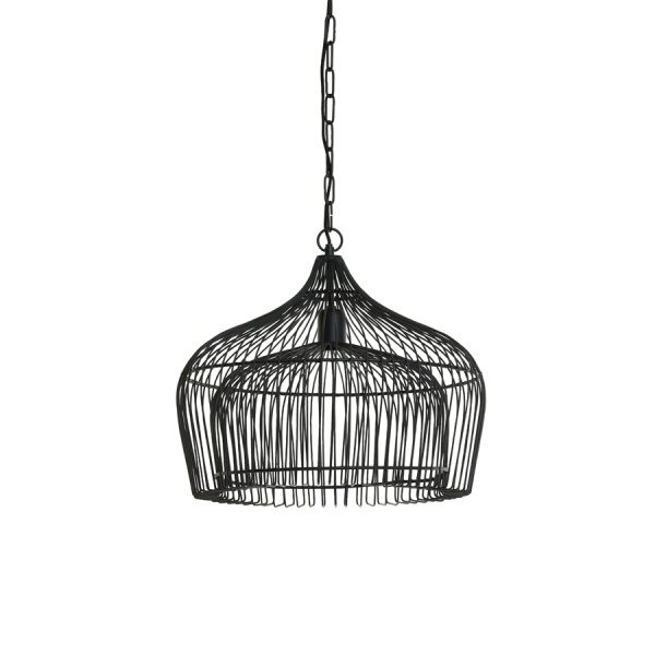 Hanglamp 58x47 cm KRISTEL mat zwart