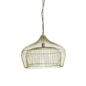 Hanglamp 58x47 cm KRISTEL licht goud