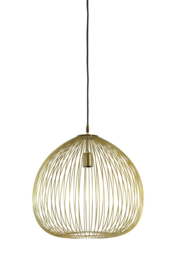Hanglamp 45x45 cm RILANA licht goud