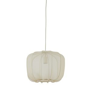 Hanglamp 40x30 cm PLUMERIA zand