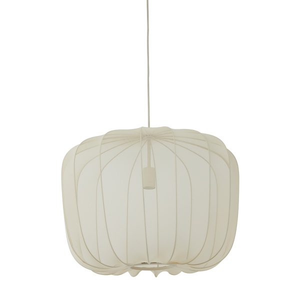 Hanglamp 60x45 cm PLUMERIA zand