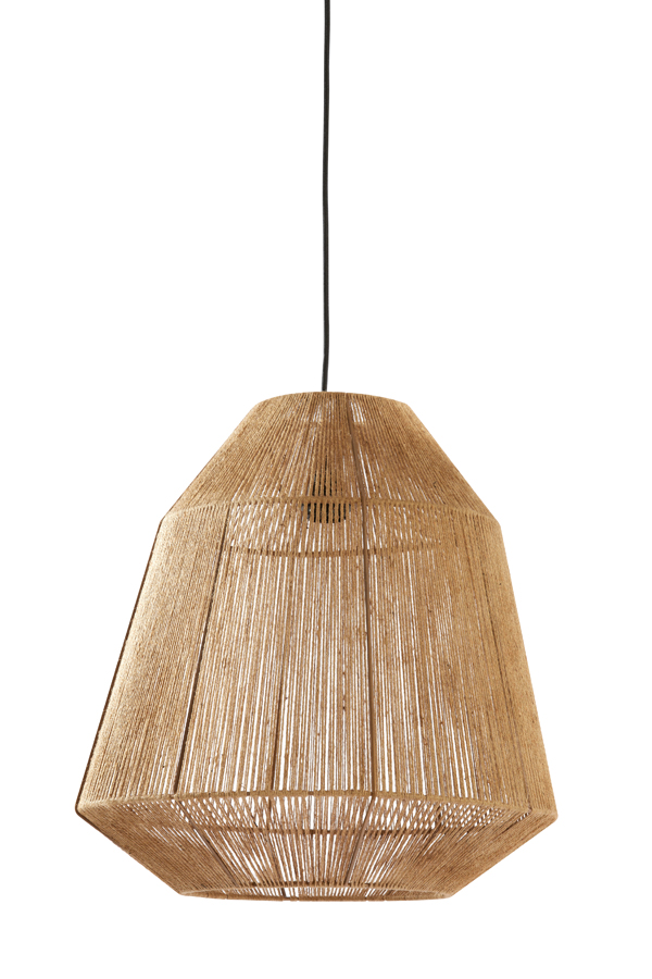 Hanglamp 50x50 cm MALVA jute naturel
