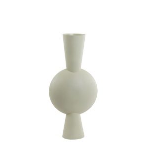 Vaas 38x17,5x79,5 cm KAVANDU licht grijs