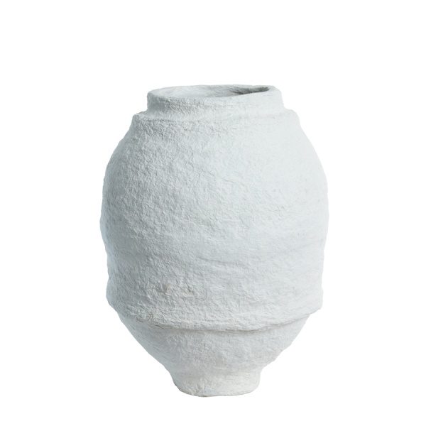 Pot deco 45x60 cm KAROTA wit