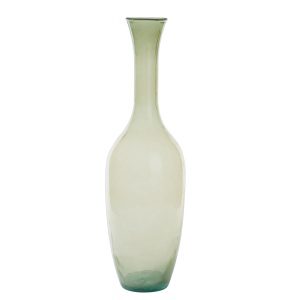 Vaas 30x100 cm IMANO glas melk licht geel