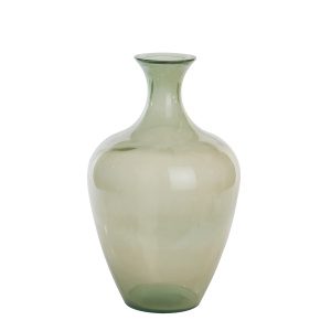 Vaas 40x65 cm RUBRA glas melk licht geel