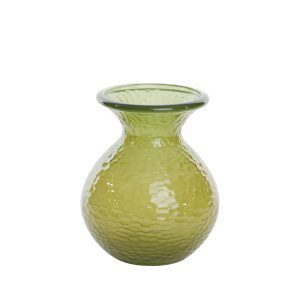 Vaas 20x24,5 cm OZARK glas glans groen