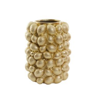 Vaas deco 31x41 cm LEMON goud