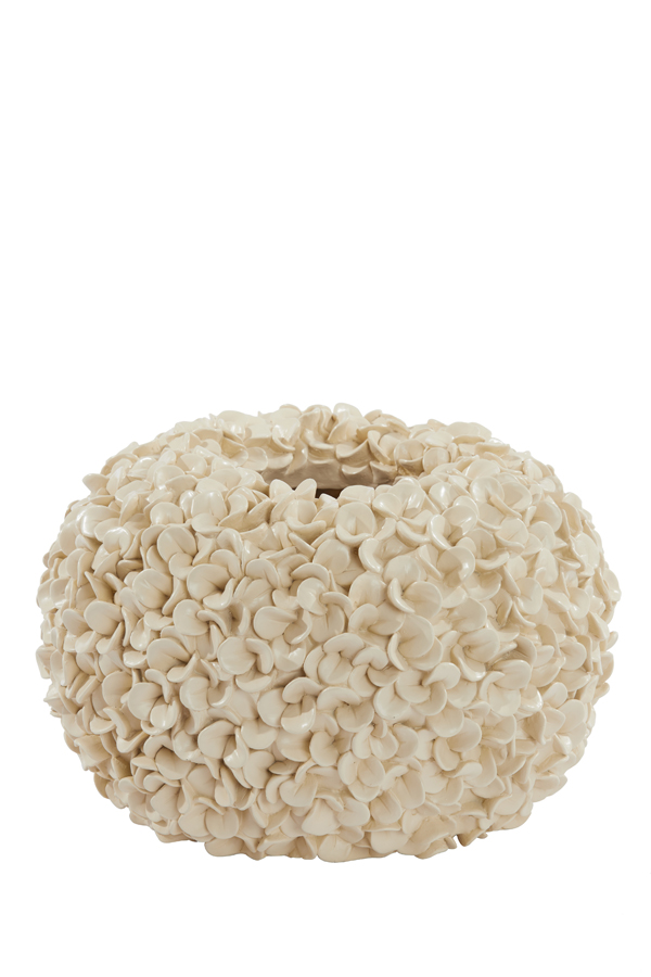 Vaas deco 38x23 cm PHYLIA crme