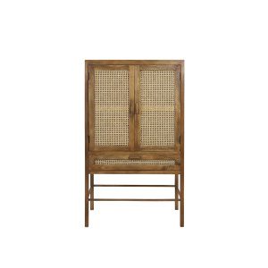 Kast 90x45x160 cm NIPAS hout bruin