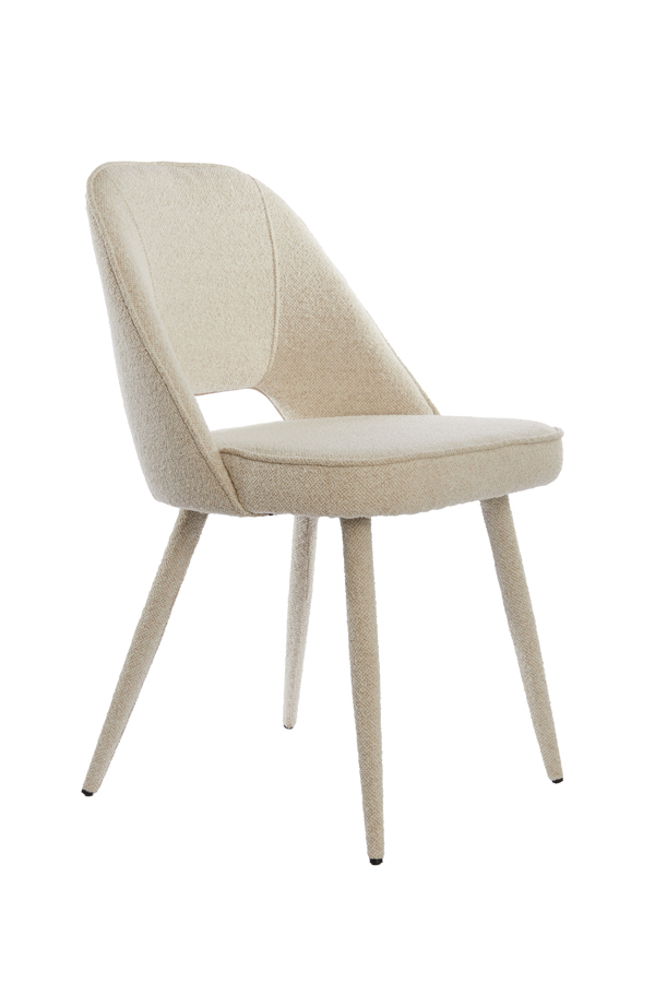Eetkamerstoel 57x51x84 cm DJESLIN beige