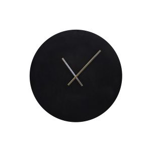 Klok 74 cm LICOLA antiek zwart